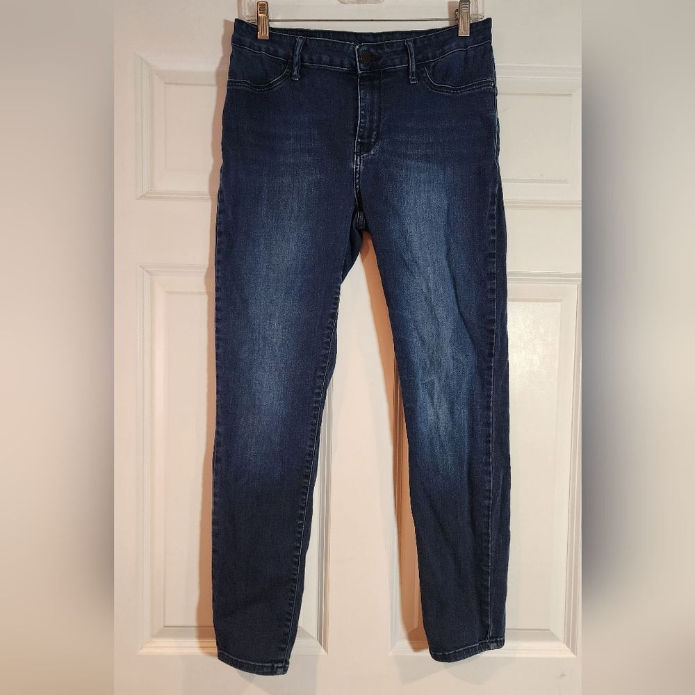 Calvin Klein Jeans Legging stretchy dark wash skinny waist size 31